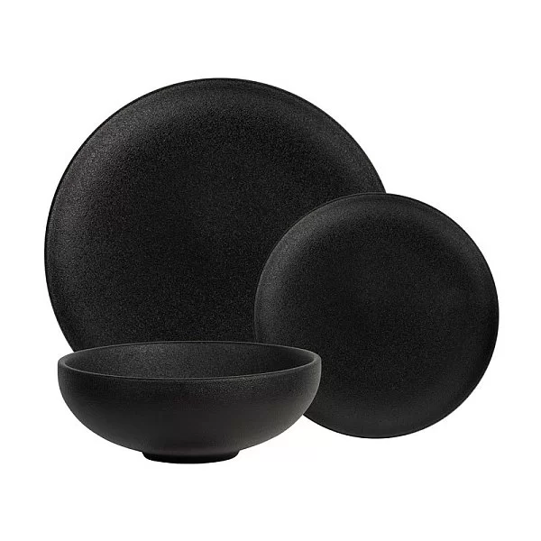 Обеденный набор &quot;Икра&quot; на 4 персоны, 12 предметов, фарфор, цвет черный, Maxwell & Williams, MW602-AX0523 - изобр. 7
