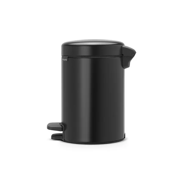 Мусорный бак с педалью NewIcon, 3л, черный матовый, Brabantia, 113321 - изобр. 8