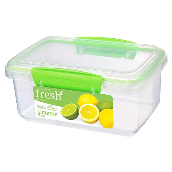 Контейнер пищевой FRESH 17,5х11,7х8 см, материал пластик, цвет зеленый, Sistema, Новая Зеландия, SI951600 - изобр. 7