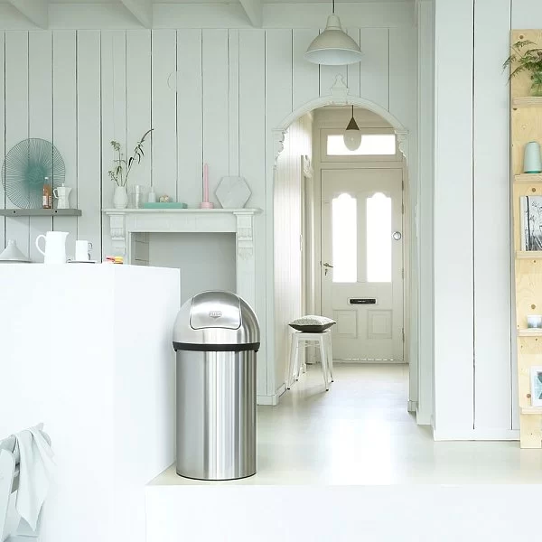 Мусорный бак Push Bin 60л, стальной матовый, Brabantia, 484520 - изобр. 13