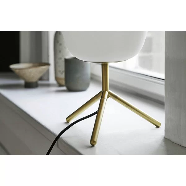 Лампа настольная Silk 20x53 см, материал стекло, цвет белый, Frandsen, Дания, 2577_01184011 - изобр. 10