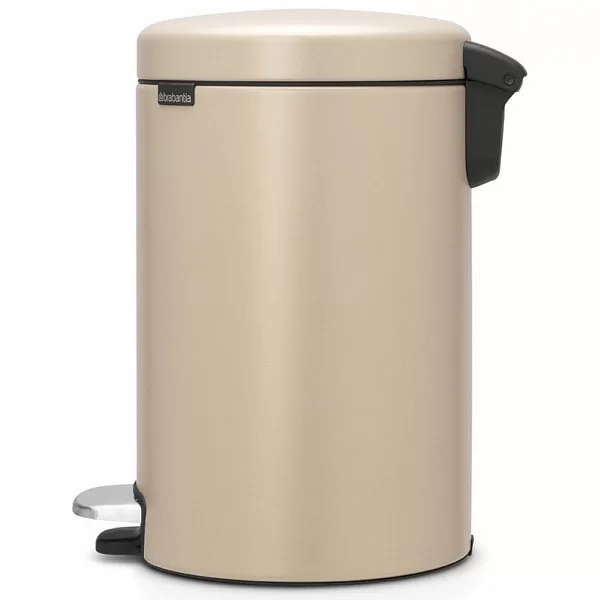 Мусорный бак с педалью NewIcon, 12л, минерально-золотой, Brabantia, 115806 - изобр. 8