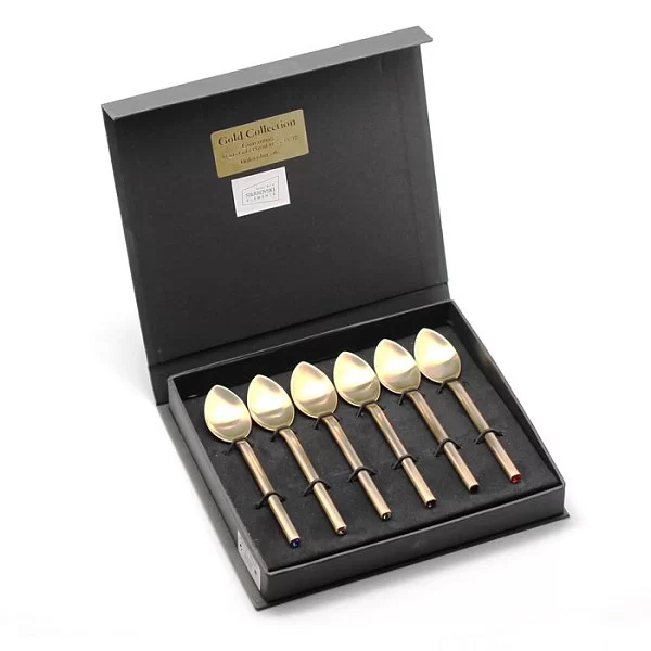 Набор чайных ложек Desire Old Gold, 6 штук, Herdmar, 1584009VS00E16 - изобр. 7
