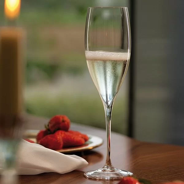 Набор бокалов для шампанского Champagne 250 мл, хрусталь, 2 шт, Grape, Riedel, 6404/28 - изобр. 10