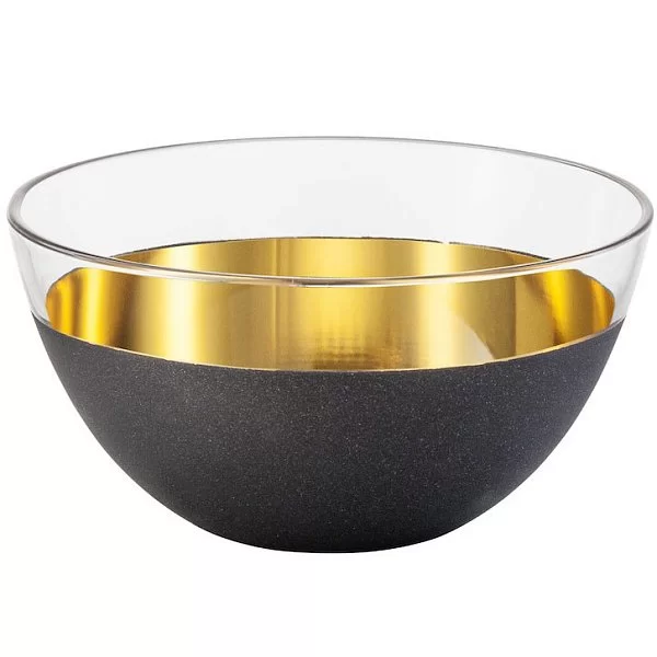 Чаша Cosmo Gold 14x8 см, хрусталь, цвет черный + золото, Eisch, Германия, 70556714 - изобр. 7