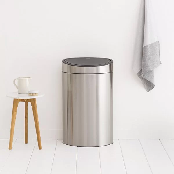 Мусорный бак Touch Bin New 40л, матовая сталь, Brabantia, 114809, 114809 - изобр. 12