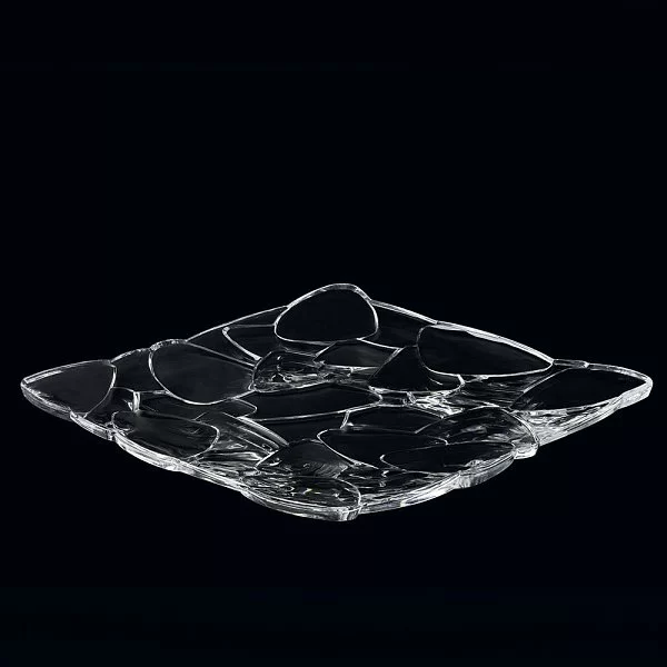 Тарелка квадратная Petals 28х28 см, хрусталь, Nachtmann, 88334 - изобр. 8