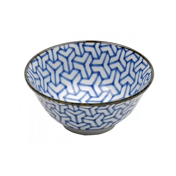 Чаша Mixed Bowls 15,5 см фарфор, цвет бело-синий, Tokyo Design, Япония, 2283 - изобр. 7