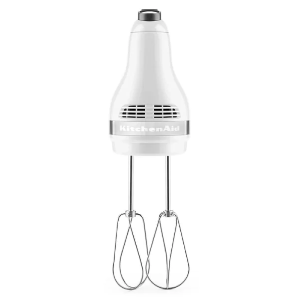 Ручной миксер 5 скоростей, цвет белый, Kitchen Aid, США, 5KHM5110EWH - изобр. 9