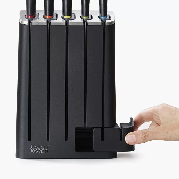 Набор из 5-ти ножей Elevate Knives 16,8х35,7 см, нержавеющая сталь, цвет черный, Joseph Joseph, Великобритания, 10537 - изобр. 9