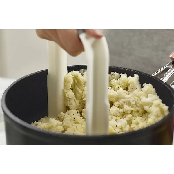 Толкушка для пюре Easy-Mash 7х16х11,9 см, полипропилен, цвет белый, Joseph Joseph, Великобритания, 20140 - изобр. 9