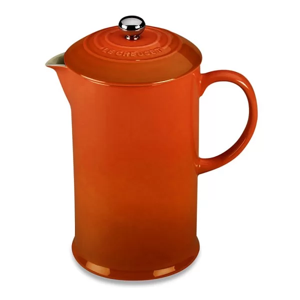 Френч-пресс 800 мл, материал керамика, цвет оранжевый, Le Creuset, Франция, 91028200090000 - изобр. 7