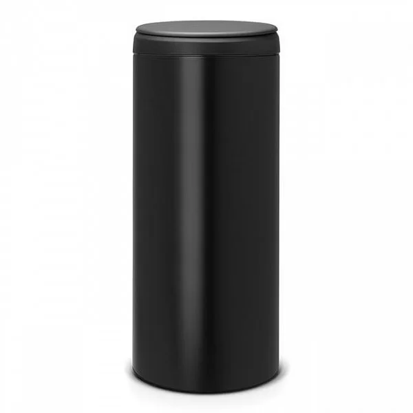 Мусорный бак Flip Bin объем 30 л, 29,5x29x68,5 см, нержавеющая сталь, цвет черный матовый, Brabantia, Бельгия, 130168 - изобр. 7