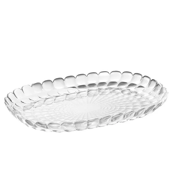 Поднос прямоугольный Tiffany 45,6х4,6х31,1 см, материал суперпластик, цвет прозрачный, Guzzini, Италия, 27960000 - изобр. 7