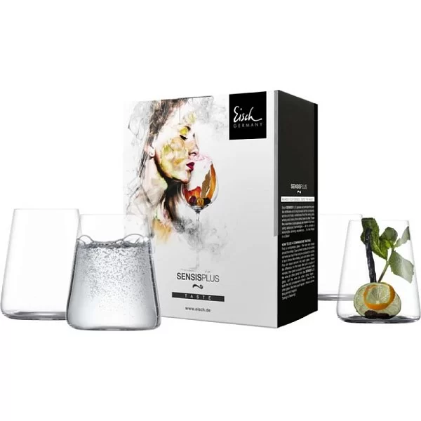 Набор из 4 х стаканов для воды Sensis Plus, объем 450 мл, хрусталь, Eisch, 25185091 - изобр. 7