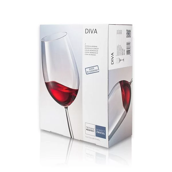 Набор бокалов для красного вина Diva 768 мл, хрустальное стекло, 2 шт, Schott Zwiesel, 104 595-2 - изобр. 10