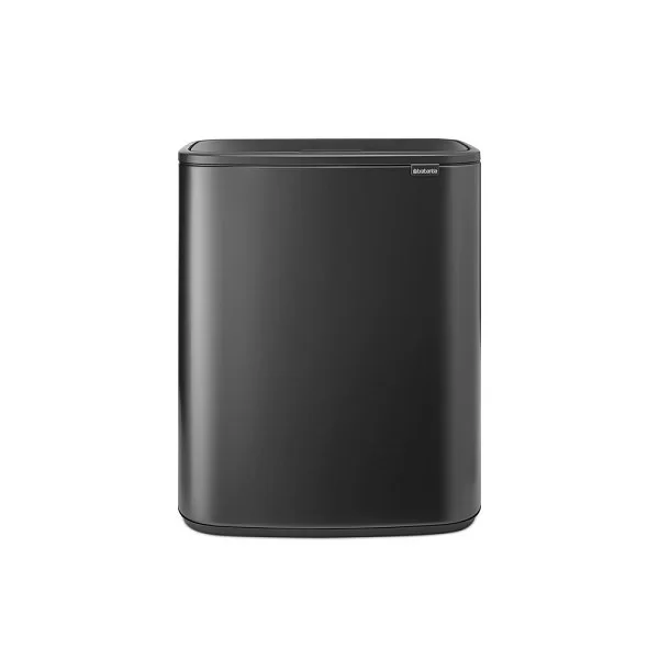 Мусорный бак Bo Touch Bin 60л, нержавеющая сталь, цвет темно-серый, Brabantia, 233623 - изобр. 7