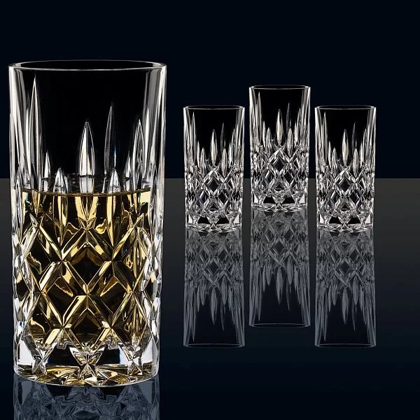 Набор стаканов для коктейлей Noblesse Longdrink 375 мл, 4 шт, хрусталь, Nachtmann, 89208 - изобр. 9
