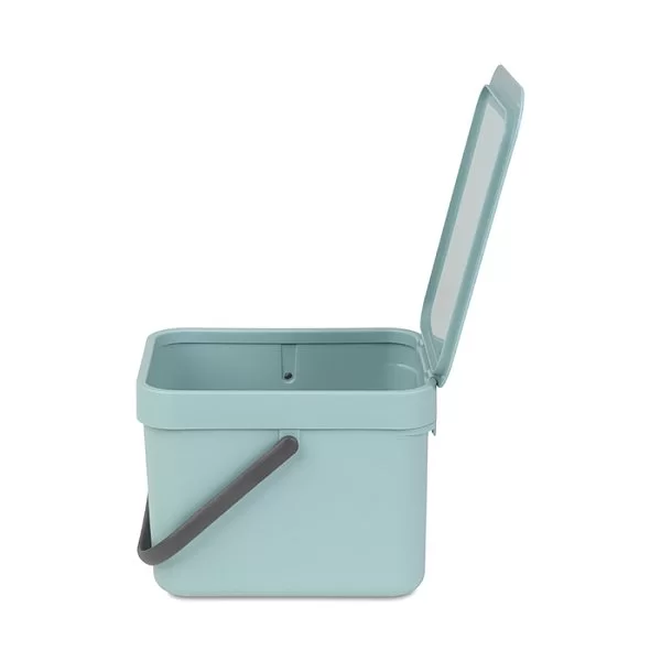 Мусорное ведро Sort & Go встраиваемое, 6л, мятный, Brabantia, 109645 - изобр. 9
