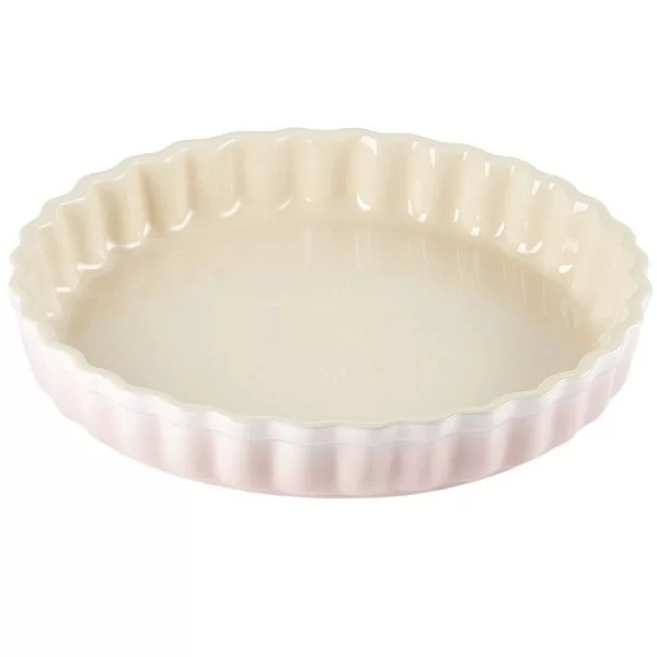 Форма для пирога рифлёная 28 см, цвет светло-розовый, керамика, Le Creuset, Франция, 71120287770001 - изобр. 7
