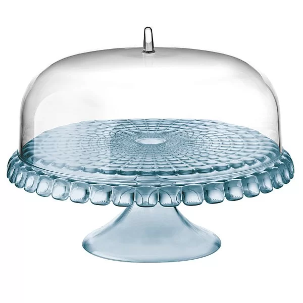 Тортовница с крышкой Tiffany 36х29х36 см, материал суперпластик, цвет голубой, Италия, 19940081 - изобр. 7