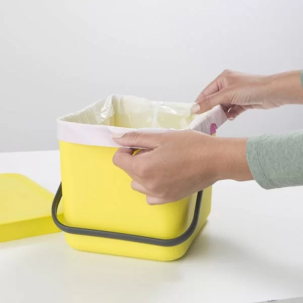 Мусорное ведро Sort & Go встраиваемое, 6л, желтый, Brabantia, 109683 - изобр. 16