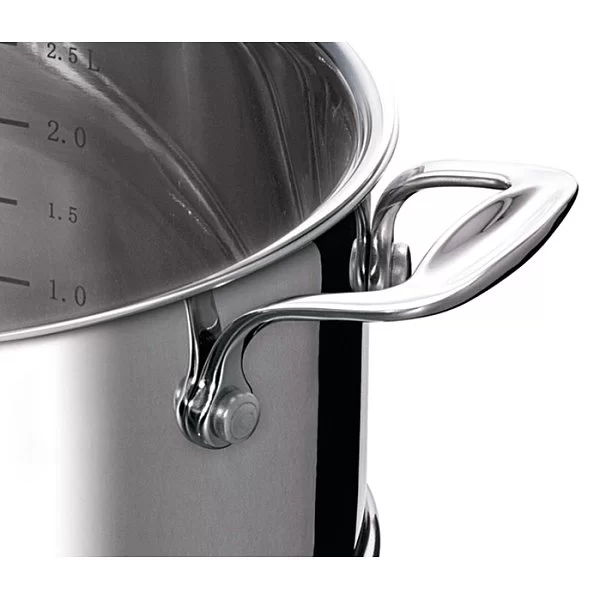 Кастрюля с крышкой Chef 8,9 л диаметр 28 см, нержавеющая сталь 18/10, BEKA, Бельгия, 12061284 - изобр. 10