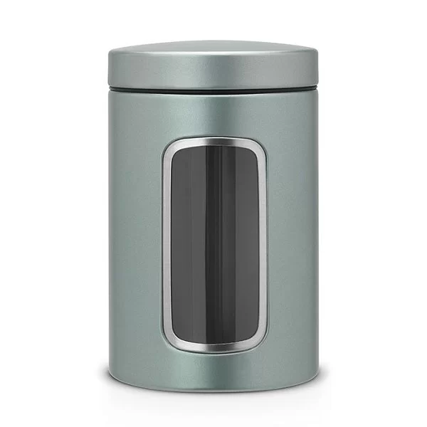 Контейнер с окном 1,4л, мятный металлик, Brabantia, 484360 - изобр. 7