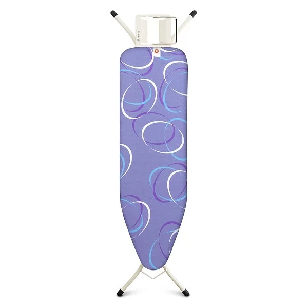 Гладильная доска 124x38см, декор чехла "Движущиеся круги", Brabantia, Бельгия, 108464 - изобр. 7