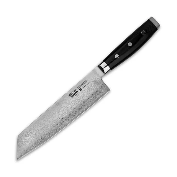 Нож кухонный Kiritsuke 20 см GOU материал лезвия порошковая сталь SG2 Laminated, Yaxell, Япония, YA37034 - изобр. 7
