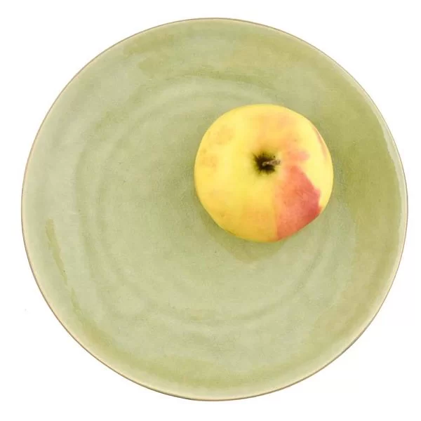 Тарелка закусочная Riviera 21,5 см материал керамика, цвет зеленый, Costa Nova, Португалия, NAP215-VRF(NAP215-01616E) - изобр. 10