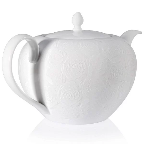 Чайник &quot;Роза Маркеса&quot;, объем 1 л, цвет белый + декор, фарфор, Lenox, США, LEN818699 - изобр. 8