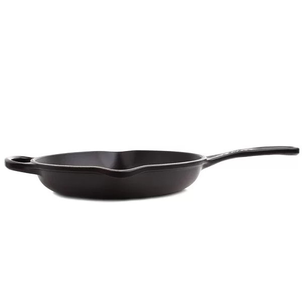 Сковорода 20 см, эмалированный чугун, цвет черный матовый, Le Creuset, Франция, 20182200000422 - изобр. 9
