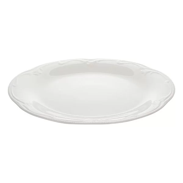 Блюдо овальное Rubin Cream Uni 31 см, фарфор, цвет кремовый, Seltmann Weiden, Германия, RUBIN PO31 - изобр. 7