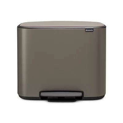 Мусорный бак с педалью NewIcon, 5л, стальной полированный, Brabantia, 112621 - изобр. 37