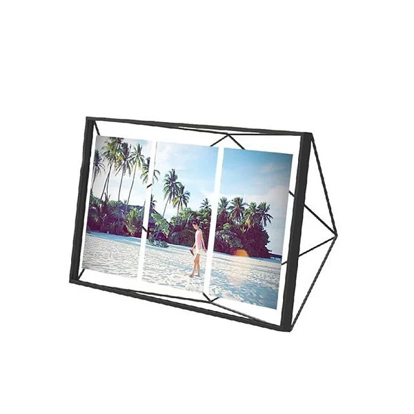 Мультирамка Prisma 23х48х8 см, цвет черный, материал нержавеющая сталь + стекло, Umbra, Канада, 313019-040 - изобр. 7