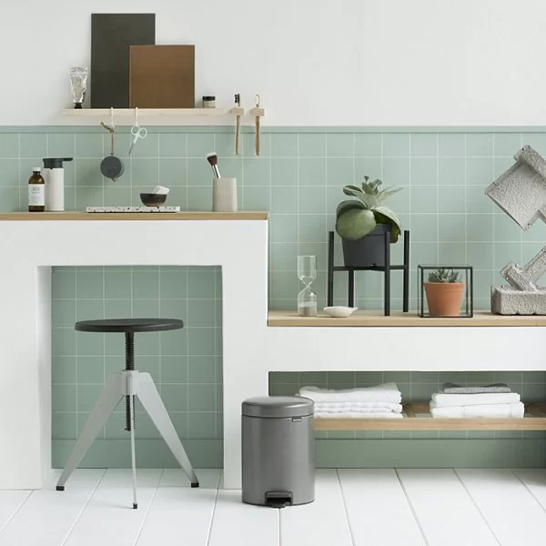 Мусорный бак с педалью NewIcon, 5л, платиновый, Brabantia, 112683 - изобр. 11