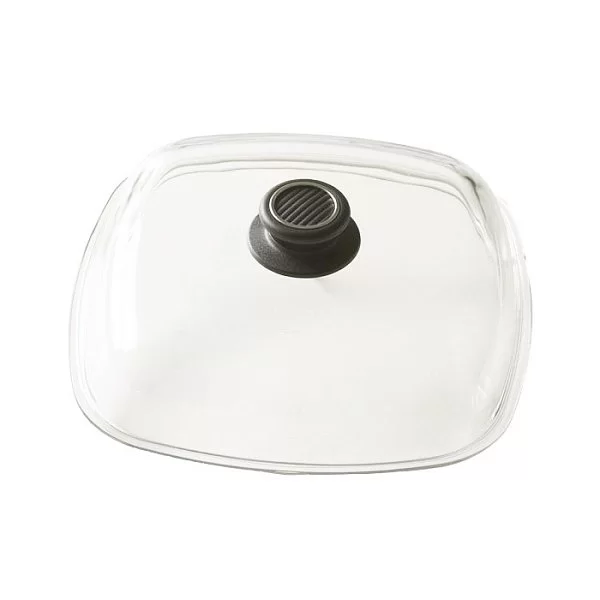 Крышка высокая квадратная 26х26 см, жаропрочное стекло, Gastrolux, Дания, L328-0 - изобр. 7