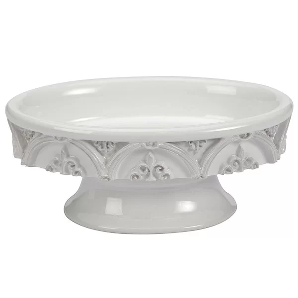 Мыльница Ariel 15x10,5x6 см, материал полистоун, Creative Bath, США, ARL56SIL - изобр. 7