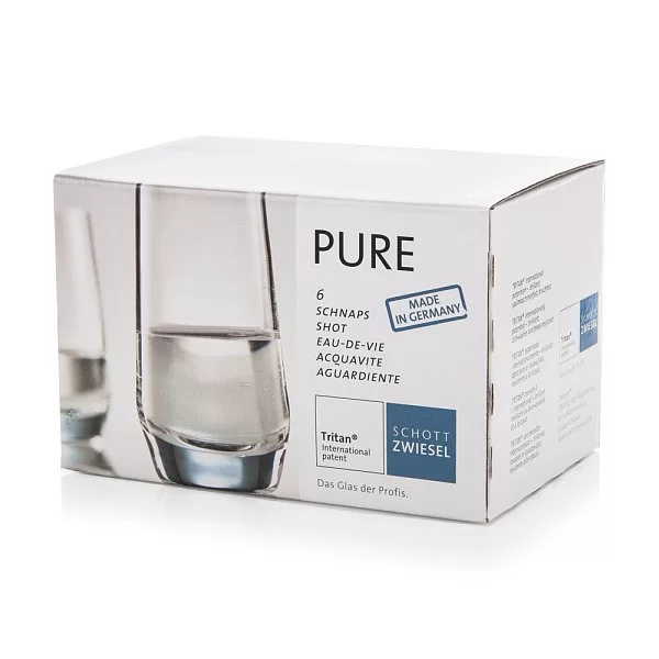 Набор стопок для водки Pure 94 мл, хрустальное стекло, 6 шт, Schott Zwiesel, 112 843-6 - изобр. 9