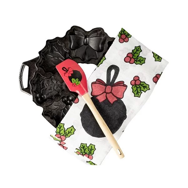 Форма для приготовления печенья, диаметр 30 см, чугун, Lodge, США, BWHW - изобр. 9