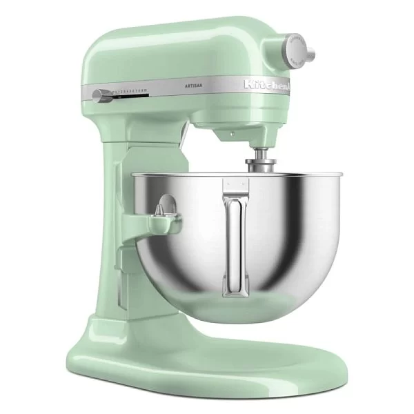 Миксер планетарный Artisan 5,6 л, цвет фисташковый, Kitchen Aid, США, 5KSM60SPXEPT - изобр. 8