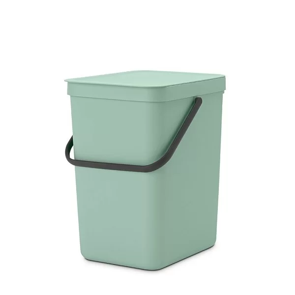 Ведро для мусора SORT&GO 25 л, пластик, цвет мятно-голубой, Brabantia, Бельгия, 212765 - изобр. 7