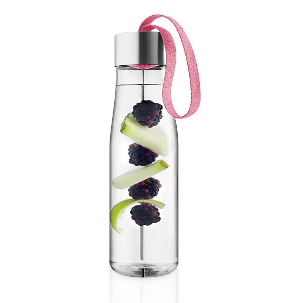 Бутылка для воды MyFlavour 0,75 л, 7,7x7,7x25,8 см, пластик + нержавеющая сталь, цвет розовый, Eva Solo, Дания, 567506 - изобр. 12
