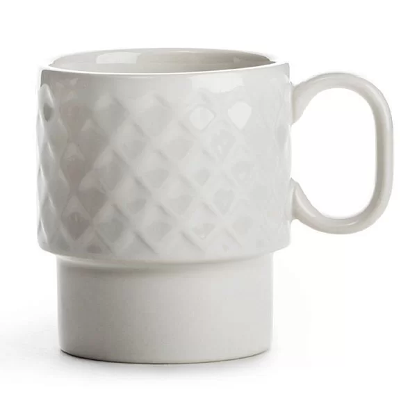 Кружка Coffee and More, 250 мл, керамика, цвет белый, SagаForm, Швеция, 5017874 - изобр. 7