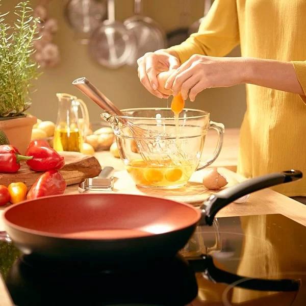 Сковорода с антипригарным покрытием 26 см серия SensoRed, алюминий, Fissler, Германия, 157303261 - изобр. 12