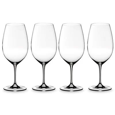 Бокал для красного вина Cabernet/Merlot 625 мл, черная ножка, хрусталь, ручная работа, Fatto a Mano, Riedel, 4900/0B - изобр. 33