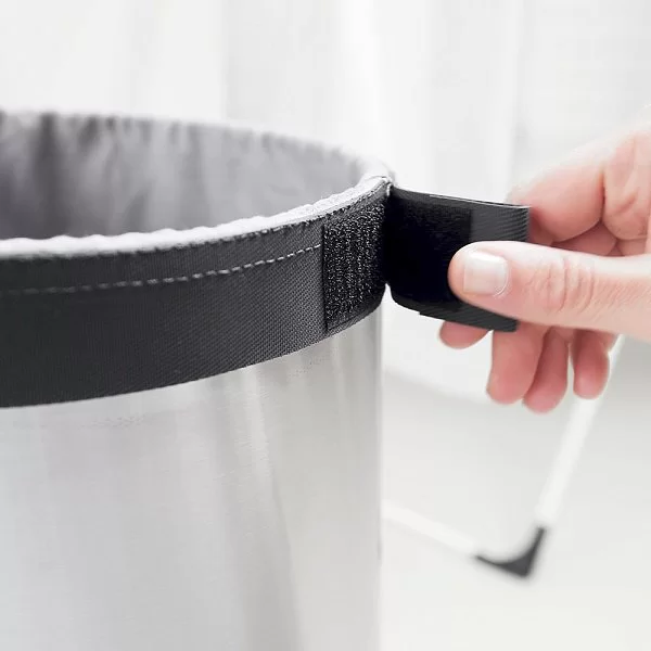 Бак для белья 35л, стальной матовый, Brabantia, 105128 - изобр. 10