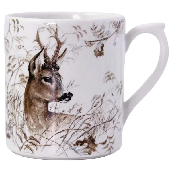 Кружка большая "Охота" 420 мл, высота 10,4 см, материал фаянс, Gien, Франция, 1631CMX148 - изобр. 7