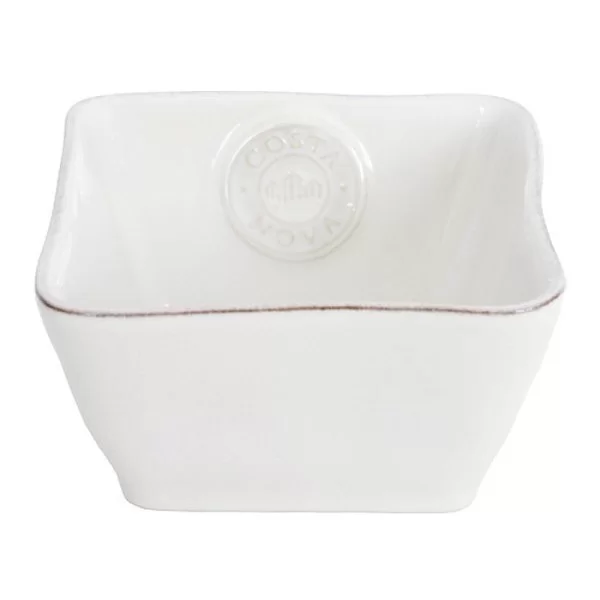 Чаша квадратная Nova 12 см, материал керамика, цвет белый, Costa Nova, Португалия, NON121-WHE(NON121-02203B) - изобр. 7